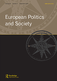 Cover image for European Politics and Society, Volume 25, Issue 4, 2024
