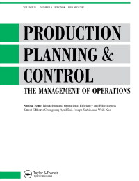 Cover image for Production Planning & Control, Volume 35, Issue 9, 2024