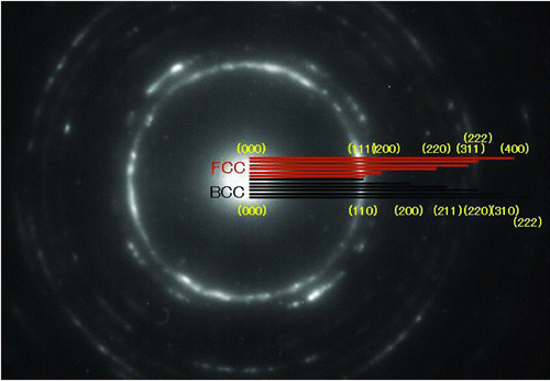 Fig. 5 Analysis of ED of Fig. 3B (color figure available online).