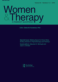 Cover image for Women & Therapy, Volume 42, Issue 1-2, 2019