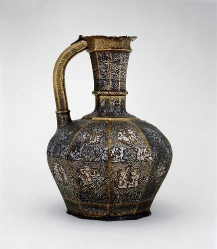Figure 7. A Blacas Ewer circa 1232 from Mosul, Courtesy the Trustees of the British Museum.
