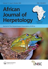 Cover image for African Journal of Herpetology, Volume 71, Issue 2, 2022