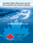 Cover image for Canadian Water Resources Journal / Revue canadienne des ressources hydriques, Volume 39, Issue 1, 2014