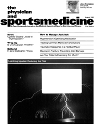 Cover image for The Physician and Sportsmedicine, Volume 18, Issue 8, 1990