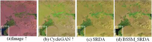 Figure 8. The composite images generated by different GAN methods on TPDS training set.