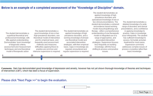 Figure 1. Example section of the PsyCET-S administered via Qualtrics.