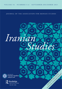 Cover image for Iranian Studies, Volume 54, Issue 5-6, 2021