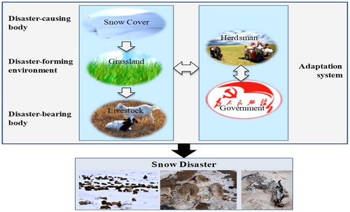 Figure 2 Snow disaster risk system.