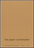 Cover image for The Paper Conservator, Volume 5-6, Issue 1, 1980