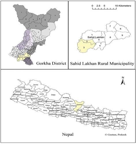 Figure 1. The research area of the study.