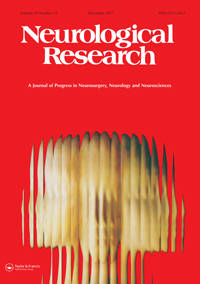 Cover image for Neurological Research, Volume 39, Issue 12, 2017