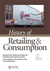 Cover image for History of Retailing and Consumption, Volume 8, Issue 3, 2022