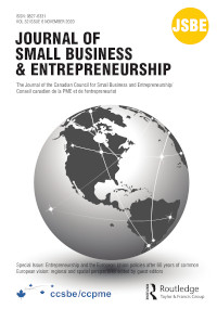 Cover image for Journal of Small Business & Entrepreneurship, Volume 32, Issue 6, 2020