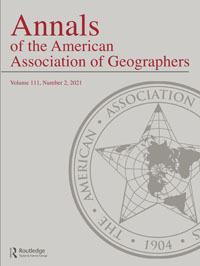 Cover image for Annals of the American Association of Geographers, Volume 111, Issue 2, 2021