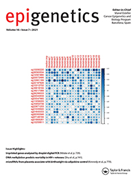 Cover image for Epigenetics, Volume 16, Issue 7, 2021