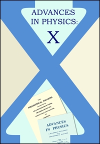 Cover image for Advances in Physics: X, Volume 1, Issue 2, 2016