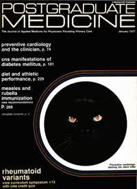 Cover image for Postgraduate Medicine, Volume 61, Issue 1, 1977
