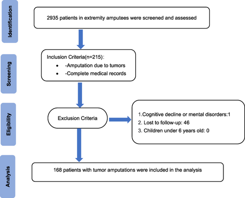 Figure 1 Flowchart of patient eligibility screening.