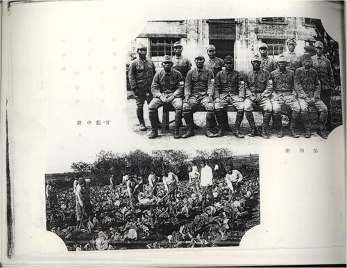 Figure 1. The Taiwanese Agricultural Volunteer Team in Shanghai. Source: The Taiwanese Agricultural Volunteer Team Photo Album (1940). (This is an unpublished and unclassified archive collected by the authors from Kaohsiung Museum of History in Kaohsiung City, Taiwan.)