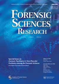 Cover image for Forensic Sciences Research, Volume 6, Issue 2, 2021