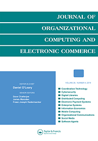 Cover image for Journal of Organizational Computing and Electronic Commerce, Volume 29, Issue 4, 2019