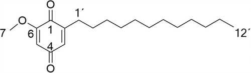 Figure 1 Chemical structure of DMDD.