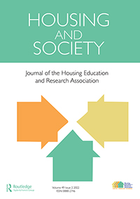 Cover image for Housing and Society, Volume 49, Issue 2, 2022