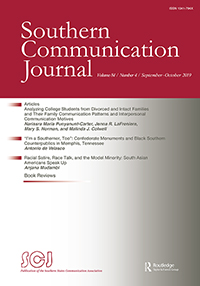 Cover image for Southern Communication Journal, Volume 84, Issue 4, 2019