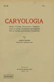 Cover image for Caryologia, Volume 3, Issue 1, 1950