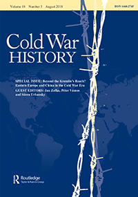Cover image for Cold War History, Volume 18, Issue 3, 2018