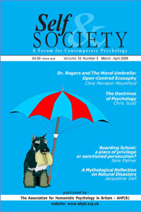 Cover image for Self & Society, Volume 33, Issue 5, 2006