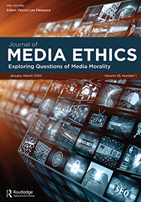 Cover image for Journal of Media Ethics, Volume 35, Issue 1, 2020