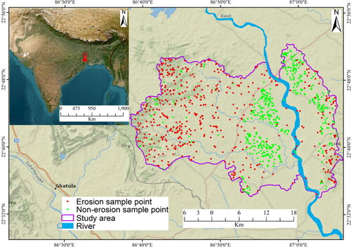 Figure 1. Location of the study area.