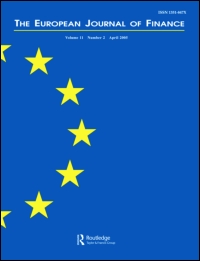 Cover image for The European Journal of Finance, Volume 9, Issue 2, 2003