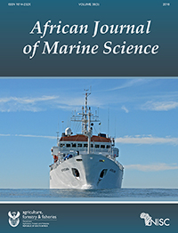 Cover image for African Journal of Marine Science, Volume 38, Issue 3, 2016
