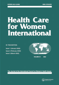 Cover image for Health Care for Women International, Volume 43, Issue 1-3, 2022