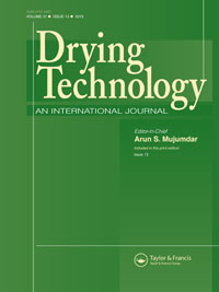 Cover image for Drying Technology, Volume 37, Issue 13, 2019