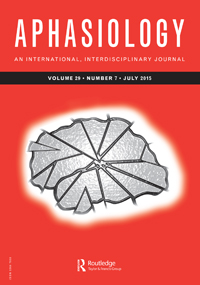 Cover image for Aphasiology, Volume 29, Issue 7, 2015