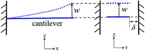 Figure 18. Coordinate of piezoelectric fan.