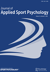 Cover image for Journal of Applied Sport Psychology, Volume 34, Issue 4, 2022
