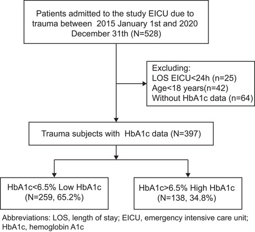 Figure 1 Flowchart of patient enrollment.