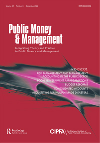 Cover image for Public Money & Management, Volume 42, Issue 6, 2022