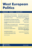 Cover image for West European Politics, Volume 38, Issue 1, 2015