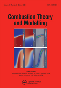 Cover image for Combustion Theory and Modelling, Volume 20, Issue 5, 2016