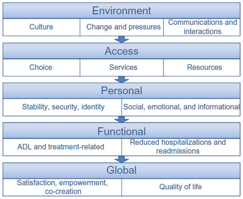 Figure 1 A framework to understand stakeholder homecare needs.