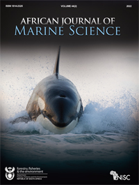 Cover image for African Journal of Marine Science, Volume 44, Issue 2, 2022