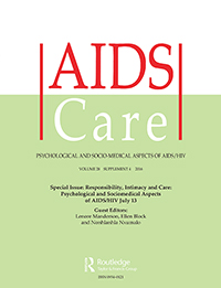 Cover image for AIDS Care, Volume 28, Issue sup4, 2016