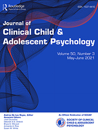 Cover image for Journal of Clinical Child & Adolescent Psychology, Volume 50, Issue 3, 2021