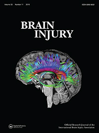 Cover image for Brain Injury, Volume 33, Issue 11, 2019