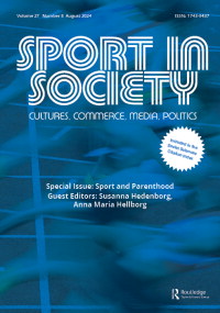 Cover image for Sport in Society, Volume 27, Issue 8, 2024